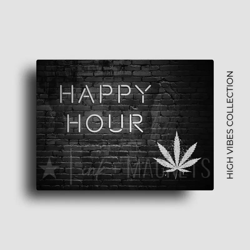 420 friendly novelty magnet fridge decor, gift or, POS merch for dispensaries.