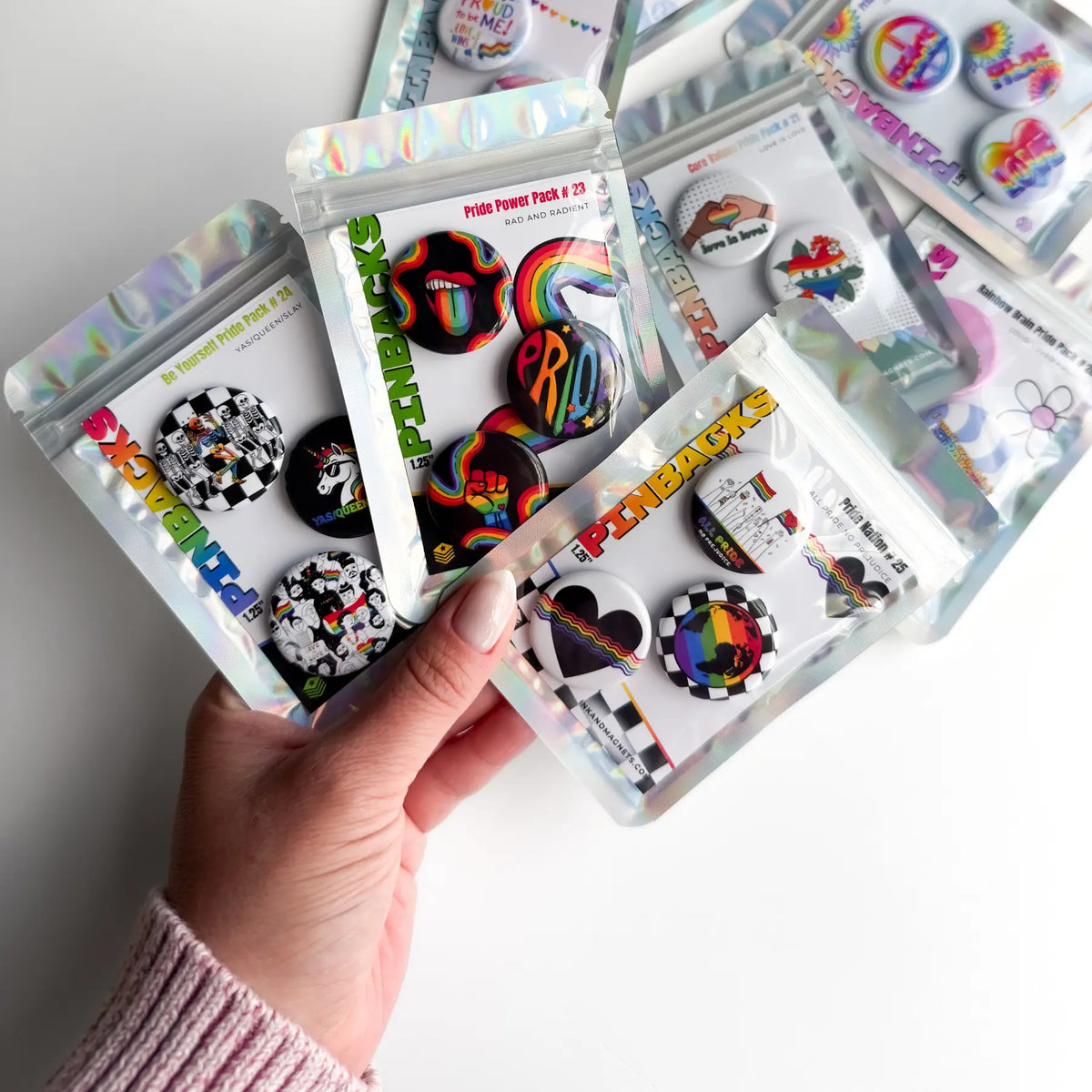 LGBTQ Pride Button Pack #25 [Pride Nation]