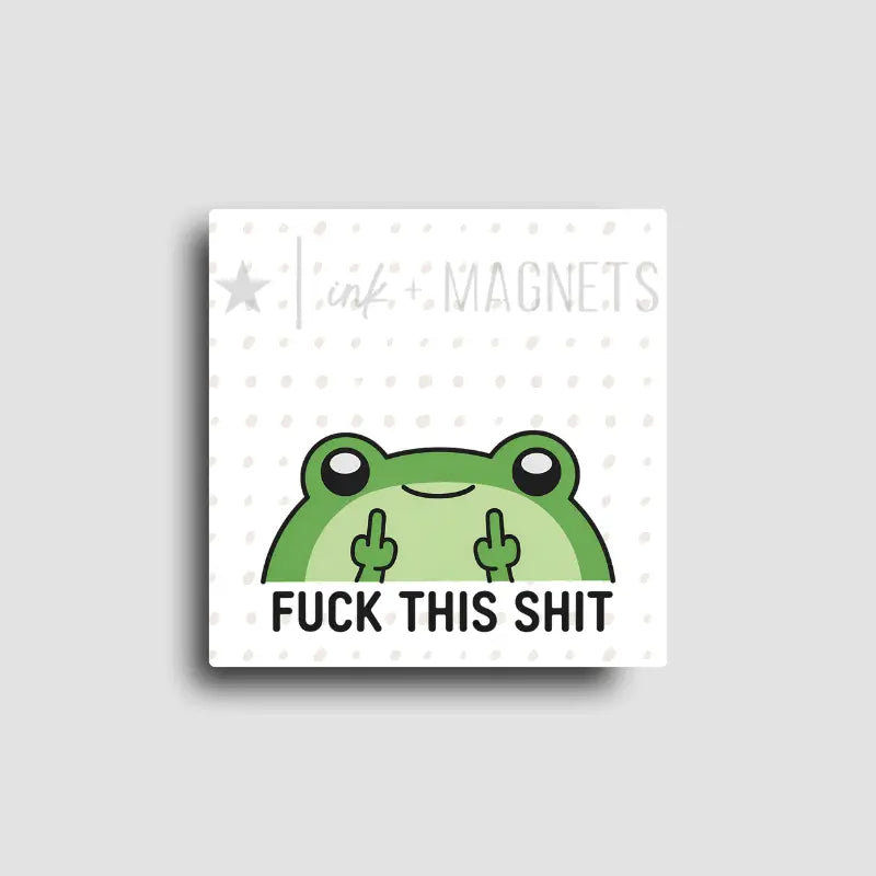 Unfiltered & Unhinged Froggie Magnet