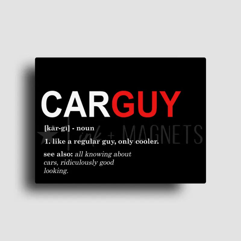 Car Guy Magnet | Funny Auto Enthusiast Gift