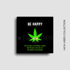 Motivational stoner fridge magnet novelty decor for 420 friendly homes. 