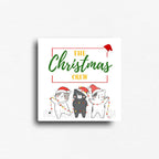 This novelty fridge magnet is so cute and funny perfect for holiday decor for cat lovers. 