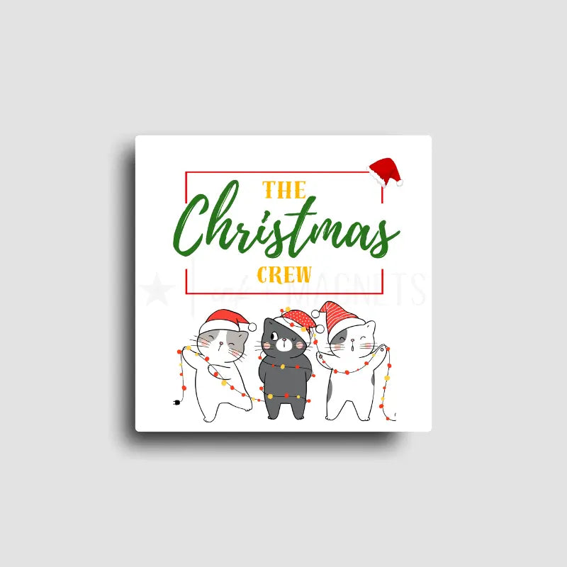This novelty fridge magnet is so cute and funny perfect for holiday decor for cat lovers. 
