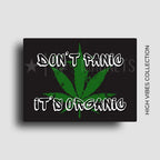 classic dont panic its organic cannabis culture fridge magnet for novelty decor