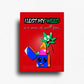 Cannabis culture novelty fridge magnet featuring a funny design. For 420 friendly home decor, gifting or bold retail display for dispensaries. Red background, bold and bright graphics on a rectangle button magnet.