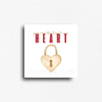 “You are the key to my heart” lock and key design novelty fridge magnet with white background, perfect for romantic gifts and heartfelt home decor keepsakes.