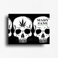 Mary Jane keeps me sane funny fridge novelty magnet.