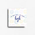Cute cannabis themed novelty fridge magnet for stoners who get quiet when they smoke. Custom design by ink and magnets available for wholesale orders.