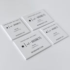 Promotional branded magnetic goods for small businesses. An alternative business card.