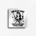 Relatable mom humor novelty gift perfect for fridge or office decor or a friend who gets 'it' 